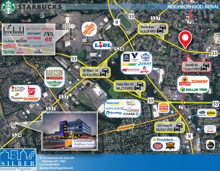 More Photos Of 146 South St, Freehold Storefront Retail Office For Sale