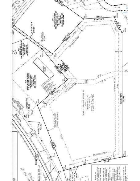 More Photos Of 3648 Cumming Hwy, Canton Land For Sale