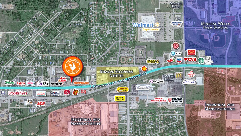 More Photos Of 2501 E Hubbard St, Mineral Wells Freestanding For Sale