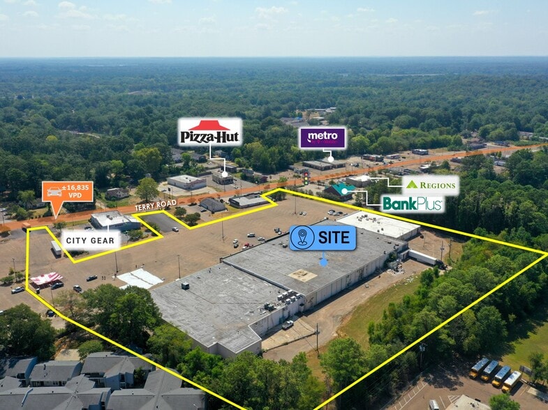 More Photos Of 2885-2899 Terry Rd, Jackson General Retail For Sale