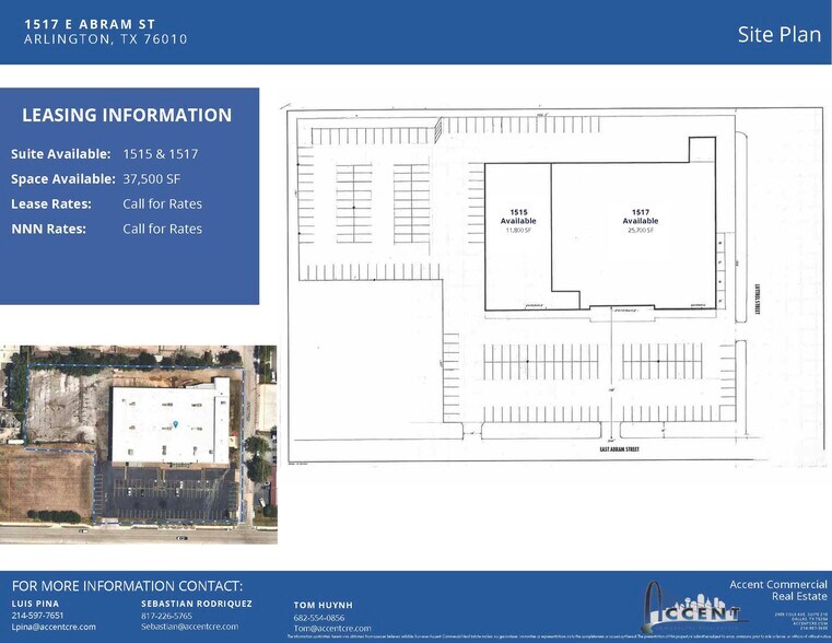 More Photos Of 1515 E Abram St, Arlington Storefront For Lease