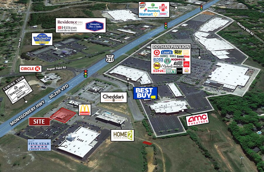 More Photos Of 5031 Montgomery Hwy, Dothan Storefront For Lease