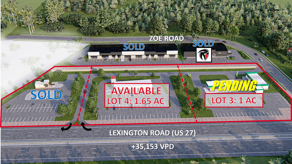 More Photos Of 3060 Lexington Rd, Nicholasville Land For Sale