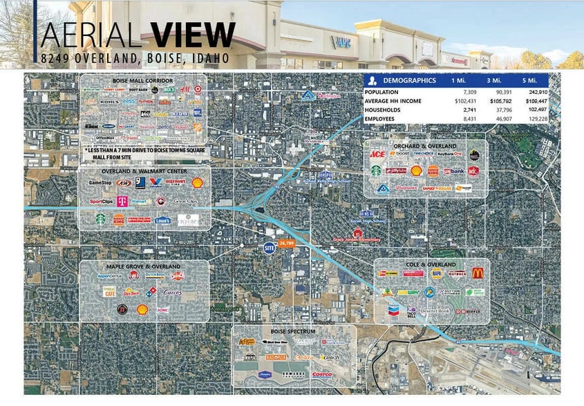 More Photos Of 8249 W Overland Rd, Boise Storefront For Lease