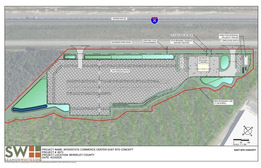More Photos Of 1430 Business Park Rd, Summerville Warehouse For Lease