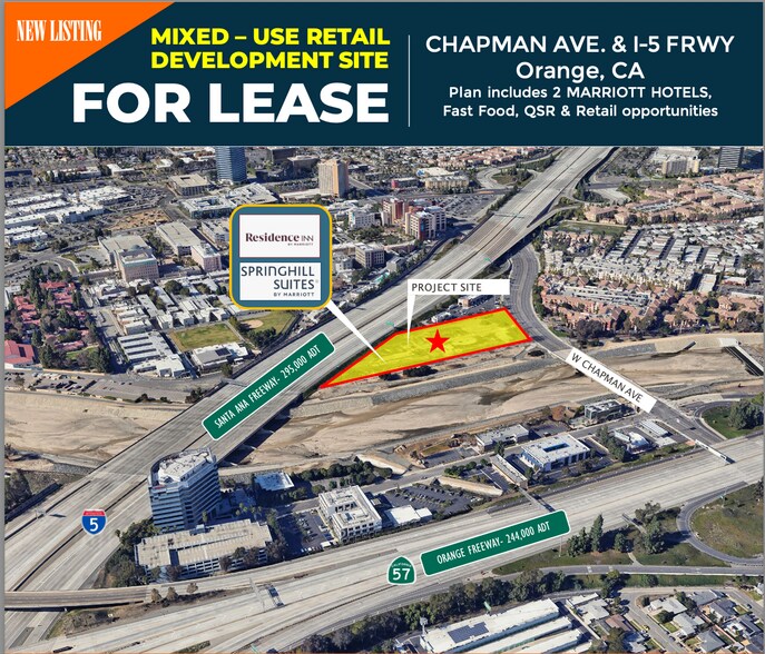 Primary Photo Of 2920 W Chapman Ave, Orange Land For Lease