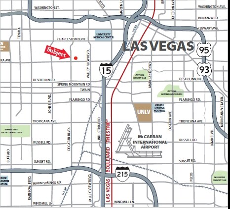 More Photos Of 4590 W Sahara Ave, Las Vegas Storefront For Lease