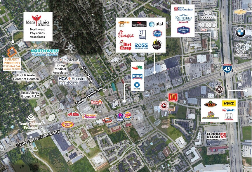 More Photos Of 17323 Red Oak Dr, Houston Medical For Lease