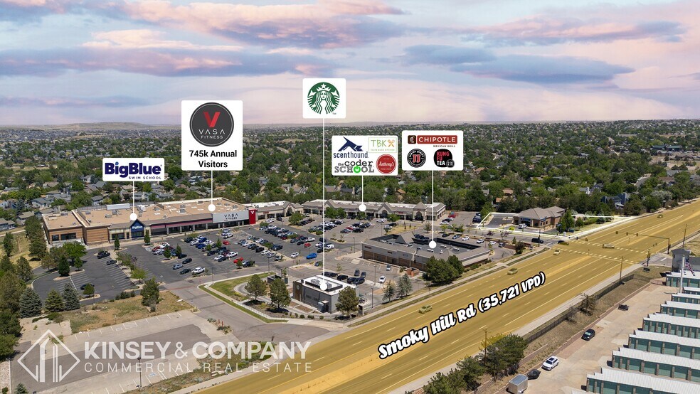 More Photos Of 20299 E Smoky Hill Rd, Centennial Bank For Lease