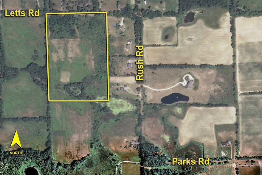 Primary Photo Of Letts Rd, Oakland Township Land For Sale