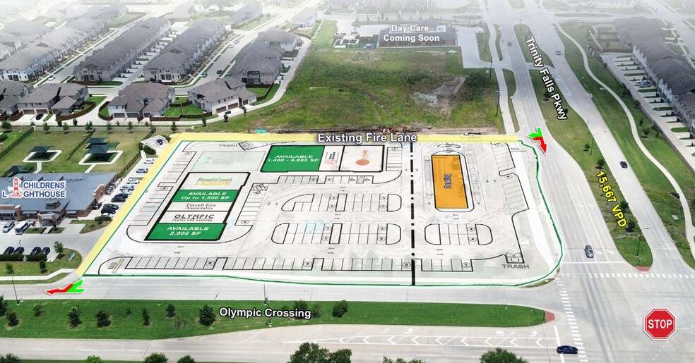 Primary Photo Of NWQ of Trinity Falls Pkwy & Olympic Crossing, McKinney Freestanding For Lease