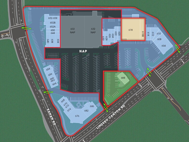 More Photos Of 604-630 Lindero Canyon Rd, Oak Park Freestanding For Sale