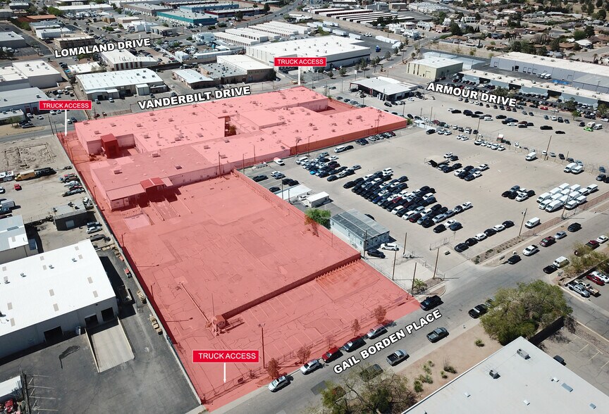 More Photos Of 1430 Vanderbilt Dr, El Paso Warehouse For Lease