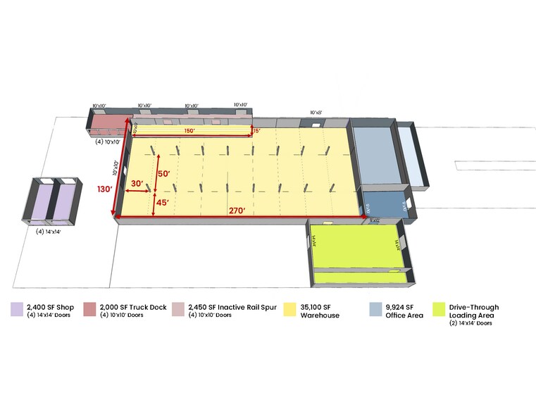 More Photos Of 410 Hamilton Rd, Bossier City Distribution For Lease