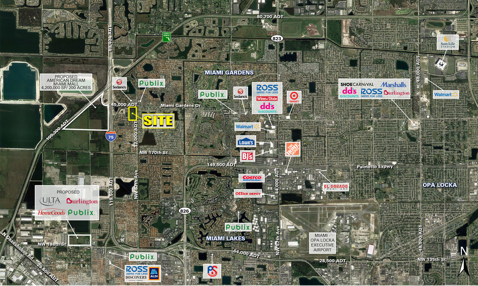 Primary Photo Of Miami Gardens Dr & NW 87th Ave, Miami Gardens Freestanding For Lease