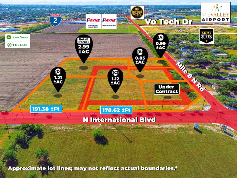More Photos Of 8 Mile N & FM 1015, Weslaco Land For Sale