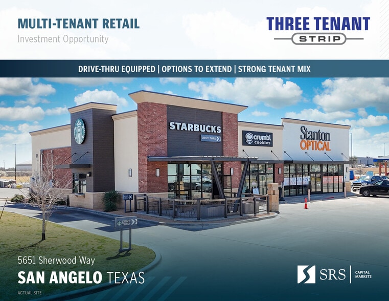 Primary Photo Of 5651 Sherwood Way, San Angelo Fast Food For Sale