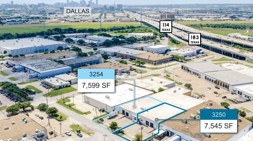 Primary Photo Of 3250-3254 International Pl, Irving Warehouse For Lease