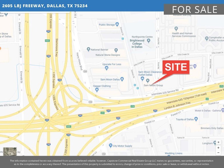 More Photos Of 2605 LBJ Fwy, Dallas Storefront For Sale