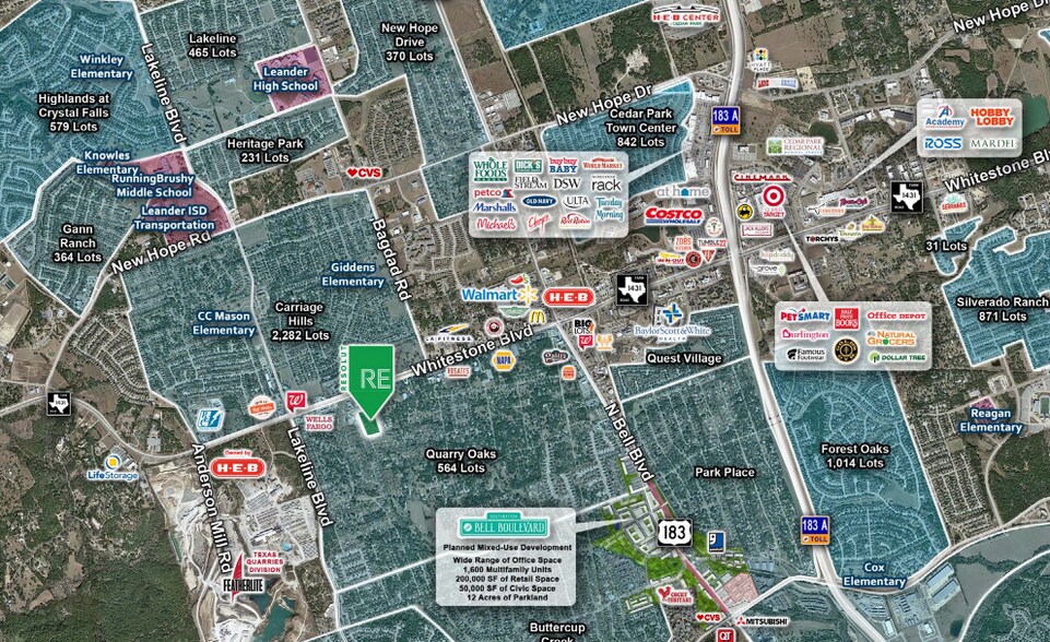 More Photos Of 1202 Lone Star Dr, Cedar Park Land For Sale