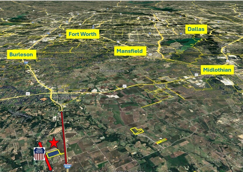 More Photos Of 10536 I-35W Frontage rd, Grandview Land For Sale