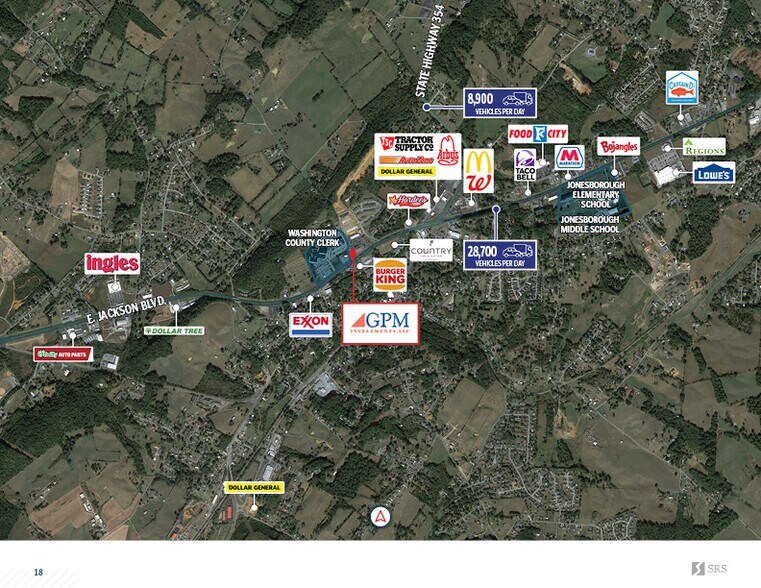 More Photos Of 101 E Jackson Blvd, Jonesborough Convenience Store For Sale