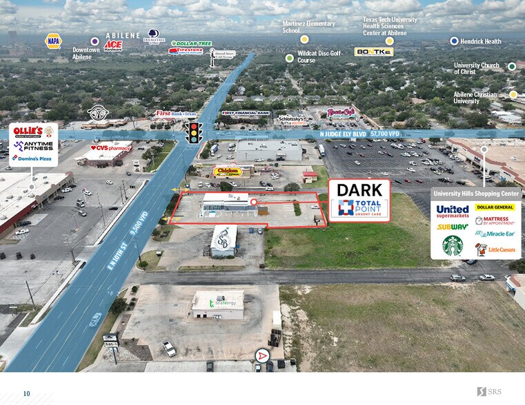 More Photos Of 1116 NE 10th St, Abilene Freestanding For Lease
