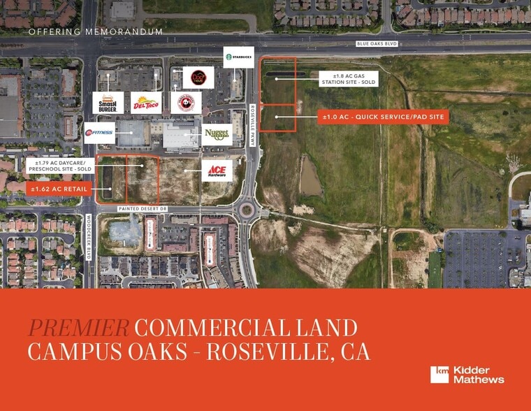 Primary Photo Of Campus Oaks, Roseville Land For Sale