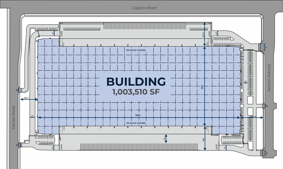 More Photos Of SW Corner of Cajalco Rd and Seaton Ave, Perris Warehouse For Lease