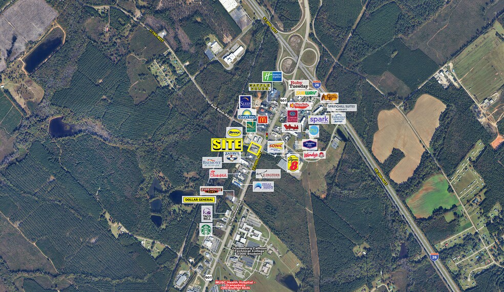 Primary Photo Of 3599 Saint Matthews Rd, Orangeburg Freestanding For Lease