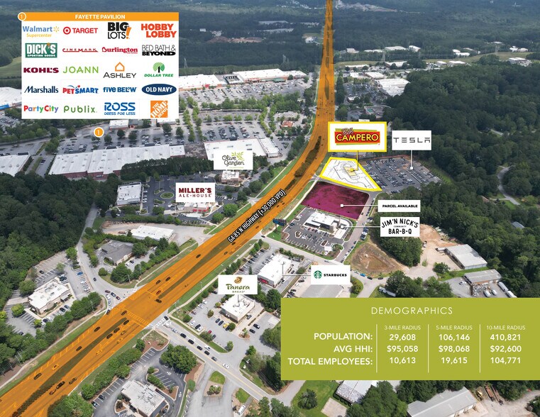 More Photos Of 1373 GA-85, Fayetteville General Retail For Sale