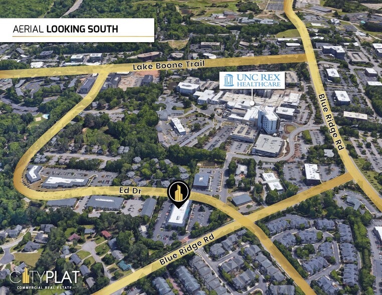 More Photos Of 3200 Blue Ridge Rd, Raleigh Medical For Lease