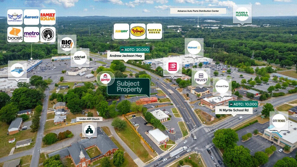 More Photos Of 2419 W Franklin Blvd, Gastonia Fast Food For Sale