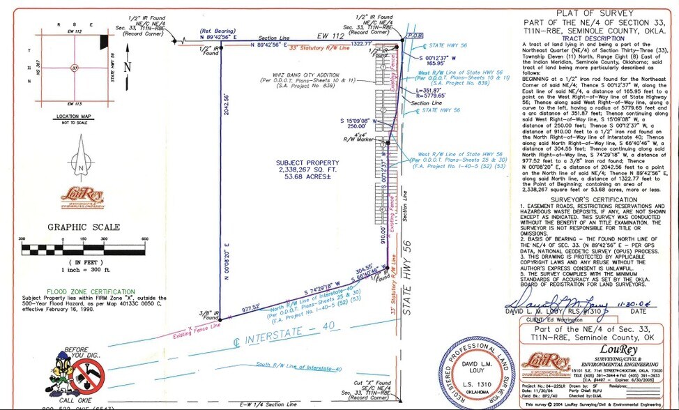 More Photos Of I-40 & Hwy 56, Cromwell Land For Sale