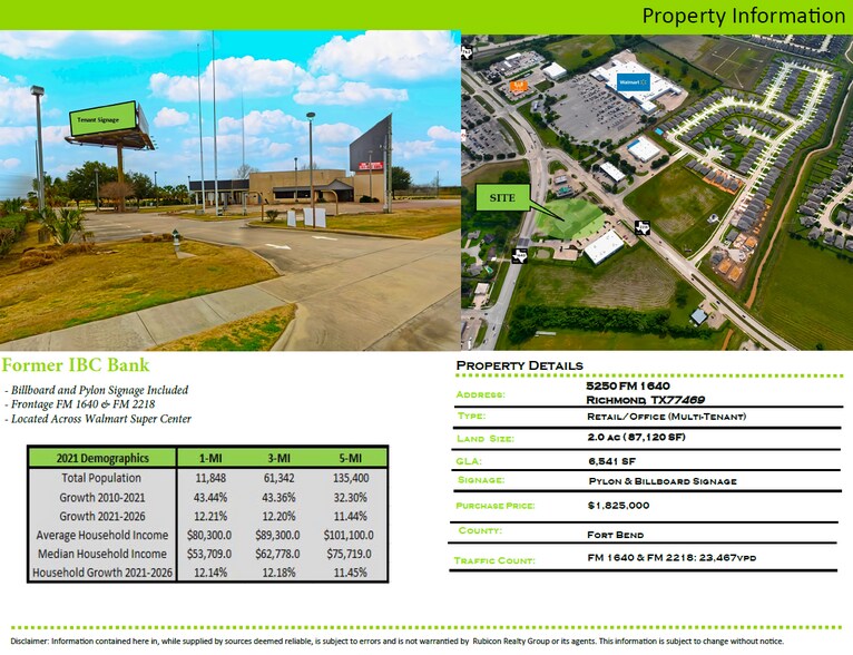 More Photos Of 5250 FM 1640 Rd, Richmond Bank For Sale