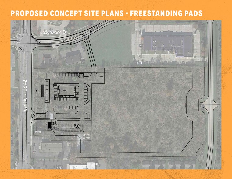 More Photos Of 1053 Pearl Rd, Medina Land For Lease