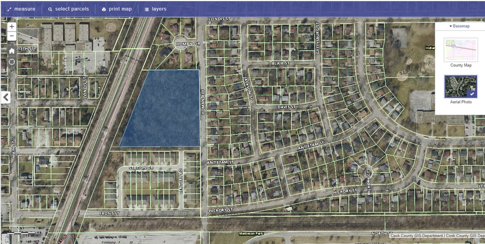 Primary Photo Of 560 S Homan Ave, Matteson Land For Sale