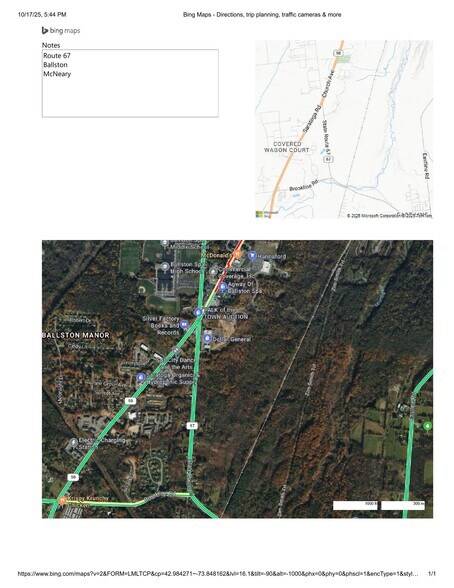 Primary Photo Of East side of State Route 67, Ballston Spa Land For Sale