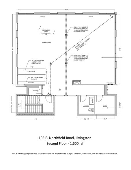 More Photos Of 105 E Northfield Rd, Livingston Loft Creative Space For Lease