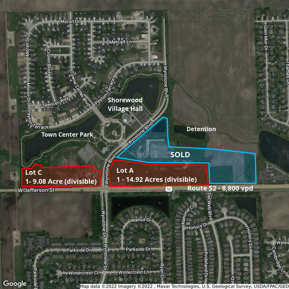 Primary Photo Of NEC Jefferson St. & Wynstone Blvd, Shorewood Land For Sale