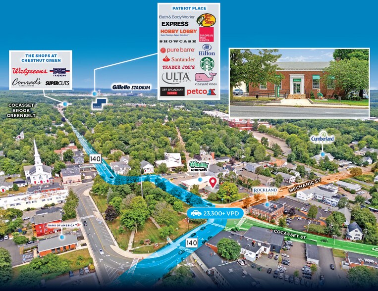 Primary Photo Of 4 Cocasset St, Foxborough Freestanding For Sale