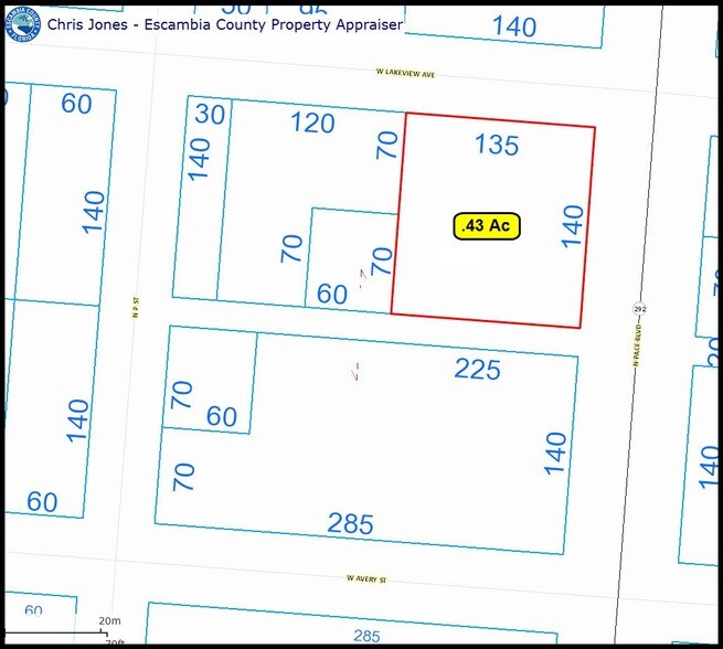 More Photos Of 1821 N Pace Blvd, Pensacola Land For Sale
