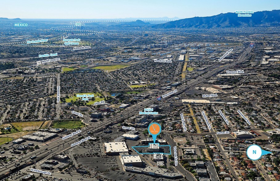 More Photos Of 10460 Vista Del Sol Dr, El Paso Medical For Lease