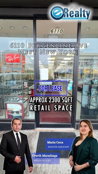 Primary Photo Of 6110 Bergenline Ave, West New York Storefront Retail Residential For Lease