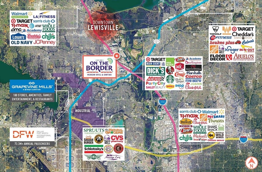 More Photos Of 1890 S Stemmons Fwy, Lewisville Restaurant For Lease