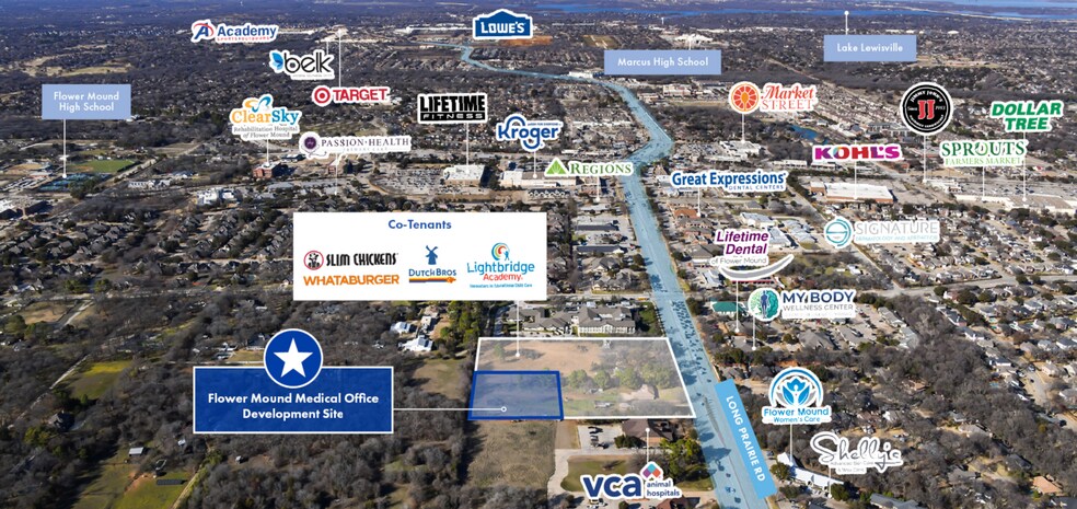 More Photos Of 3201 Long Prairie Rd, Flower Mound Land For Sale