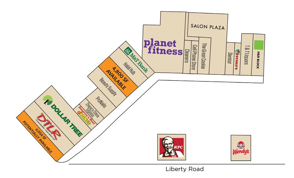 More Photos Of 8600-8660 Old Court Rd, Randallstown Unknown For Lease