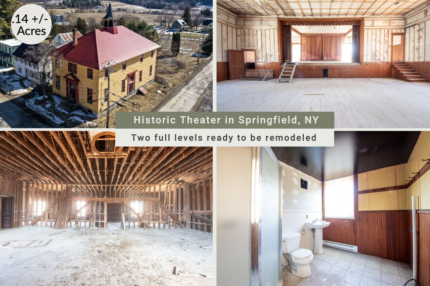 More Photos Of 100 County Highway 29A, Springfield Center Theater Concert Hall For Sale