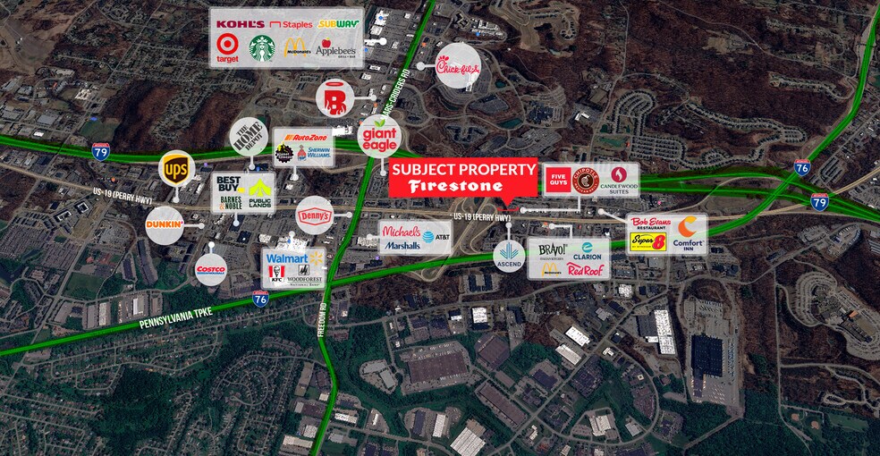 More Photos Of 20030 Route 19, Cranberry Township Auto Repair For Sale