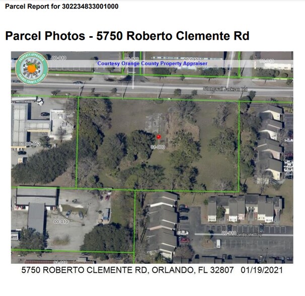 5750 Roberto Clemente Rd, Orlando, FL 32807 Land For Sale
